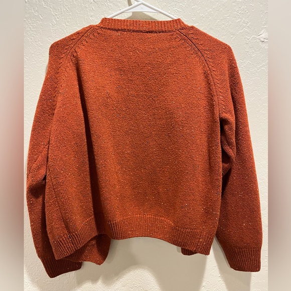 The Veil Orange Cardigan Size M - Picture 6 of 13